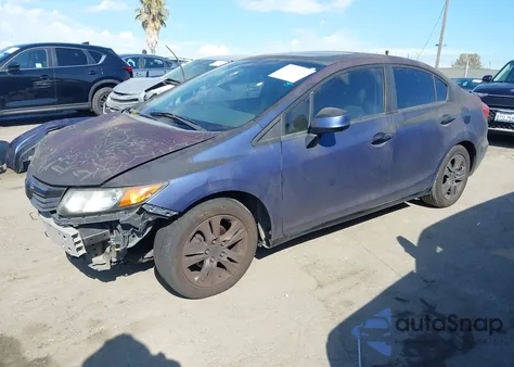 2012 Honda Civic Ex из США, поврежденный, VIN 19XFB2F84CE063188